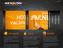 Tablet Screenshot of akvelon.com.ua
