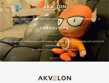 Tablet Screenshot of akvelon.com
